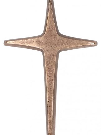 Wandkreuz Bronze