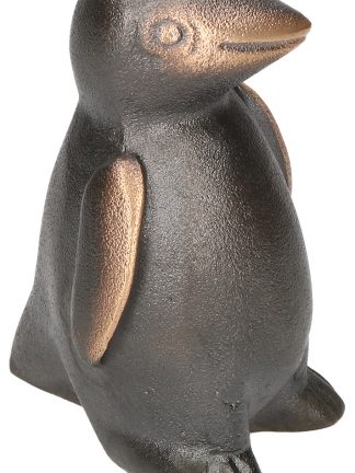 Bronzefigur Pinguin klein