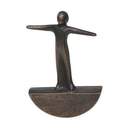 Bronzefigur Balance