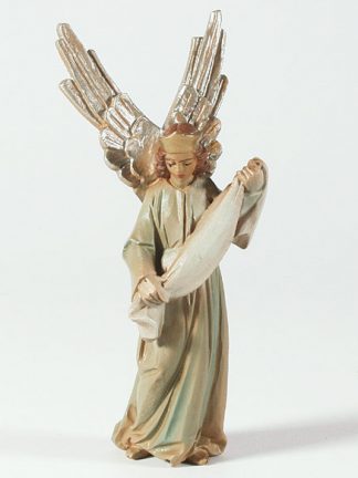 Krippenfigur - Engel bunt bemalt