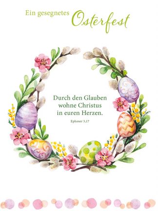 Postkarte Ein gesegnetes Osterfest