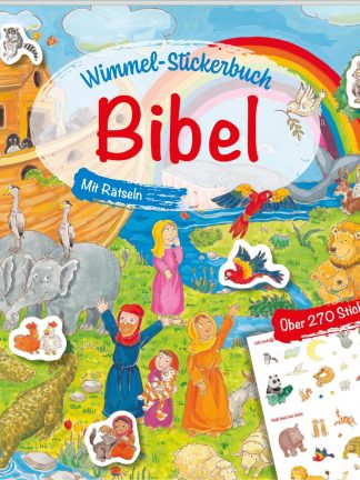 Wimmel-Stickerbuch: Bibel